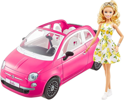 Carro Barbie Fiat Incluye Barbie Envío Gratis