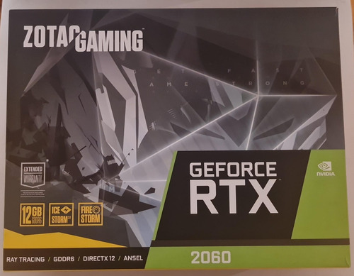Nvidia Zotac Geforce Rtx 2060 12gb Placa Video (Usado)