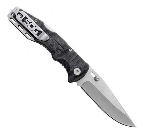 Navaja Sog Salute Mini- Bead Blast - G10