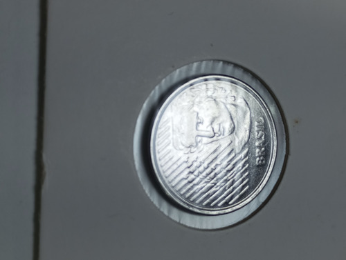 Moeda De 5 Centavos 1994, Reverso Invertido, Rara, Bonita. (Usado)