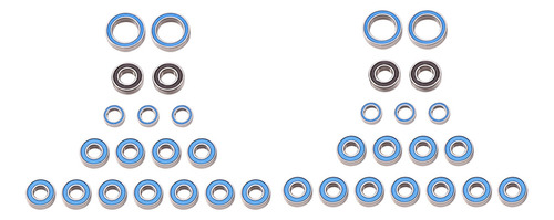 Kit De Rodamientos Sellados De Goma De 36 Piezas Para Cc-01