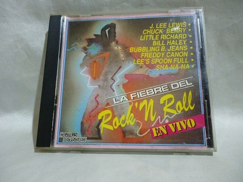 Cd La Fiebre Del Rock N Roll En Vivo - J P Cars