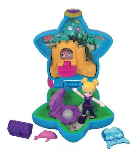 Playset e Mini Boneca - Polly Pocket - Lojinha da Polly