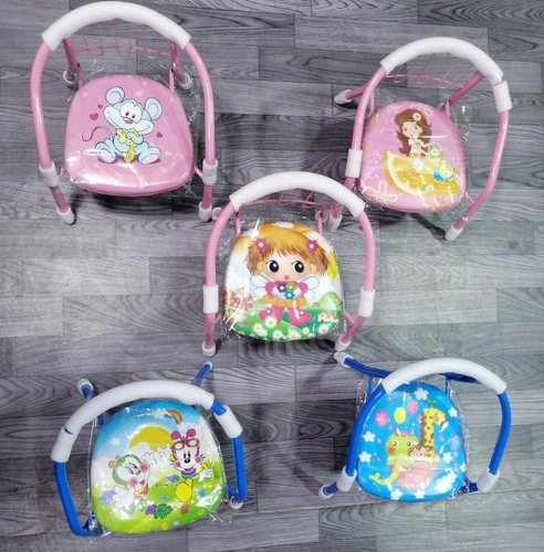 Silla Niños Niñas Metálica 