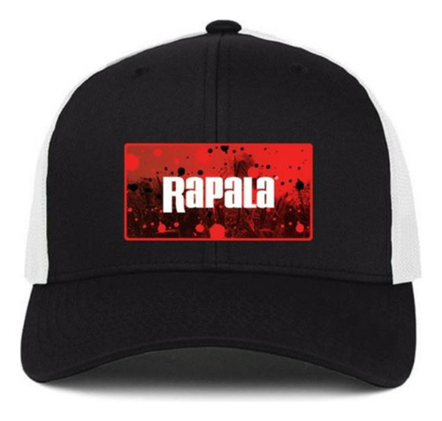 Gorro Rapala Blk Rojo Splash