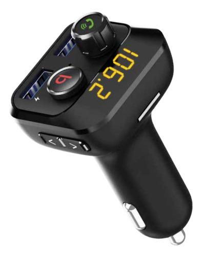 Transmisor Fm Bluetooth 5.0 Auto Con Botón Bass - Ps