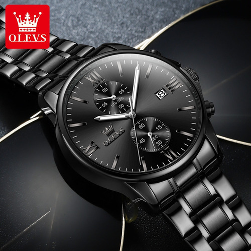 Relojes De Negocios Olevs Luminous Calendar Para Hombre