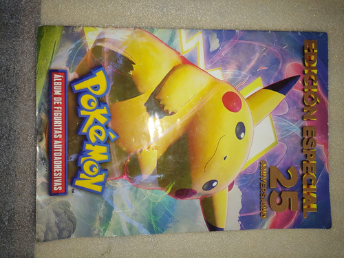 Álbum De Figuritas Pokémon - 25 Aniversario Edición Especial