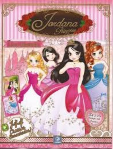 Álbum Figurinhas Jordana Princess - Completo P/ Colar