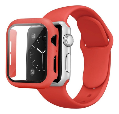 Protector Y Correa Para Applewatch De 44mm 3 En 1