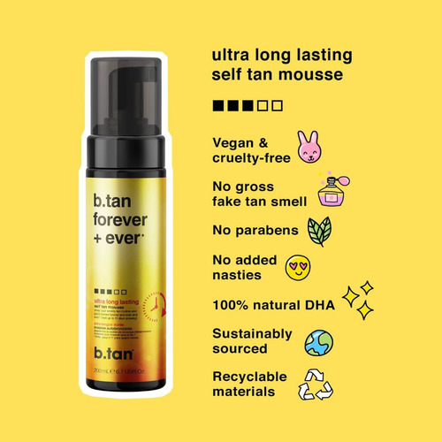 Autobronceador B.tan Ultra Long Lasting Forever & Ever 200 M