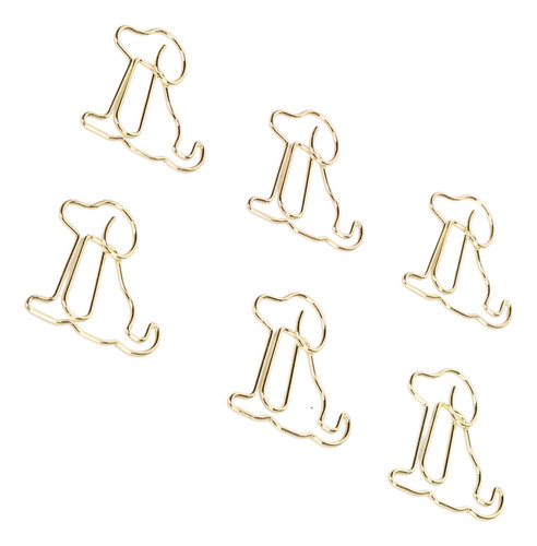 100 Clips De Papel Con Forma De Perro, Mejor Resistencia Al