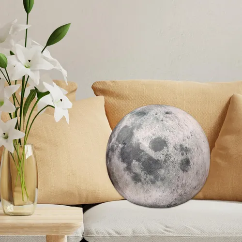Juguete De Peluche De Peluche Creativo, Juguete De Luna 27cm