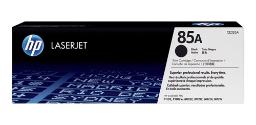 Toner Hp Ce285a Negro P1102 P1102w M1132 M1212 M1214 M1217