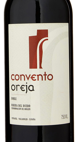 Pack De 2 Vino Tinto Convento De Oreja Roble 750 Ml