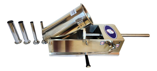 Ensacadeira Bja-3 Litros Aço Inox Canhão Linguiça Horizontal