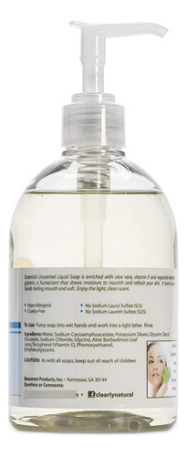 Jabón De Manos De Glicerina Sin Perfume 340 G