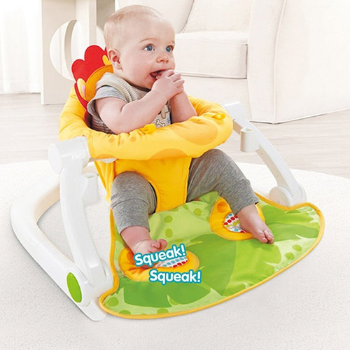 Sillita León Para Comer Y Jugar - Baby Innovation Color Multicolor