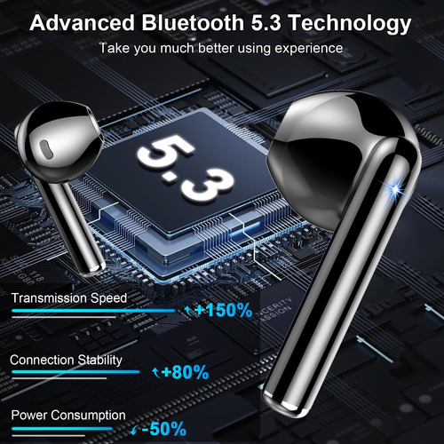 Auriculares Inalámbricos Motost Bluetooth 5.3 Stereo Bass 40