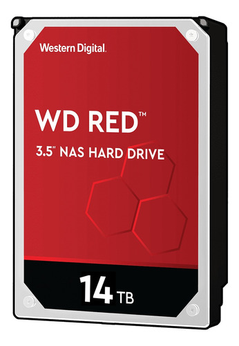 Imagen 1 de 1 de Disco duro interno Western Digital WD Red Plus WD140EFFX 14TB