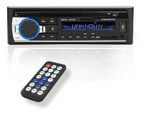 Estereo Bluetooth Jsd 520 Auto Stereo Usb Mp3 Fm Strong