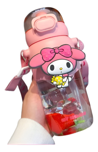 Termo Sanrio Plastico Nuevo Kuromi Pompompurin My Melody