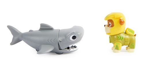 Paw Patrol Aqua Pups - Rubble Y Tiburón Martillo