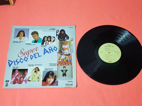 Acetato Super Disco Del Año Lp Vinil