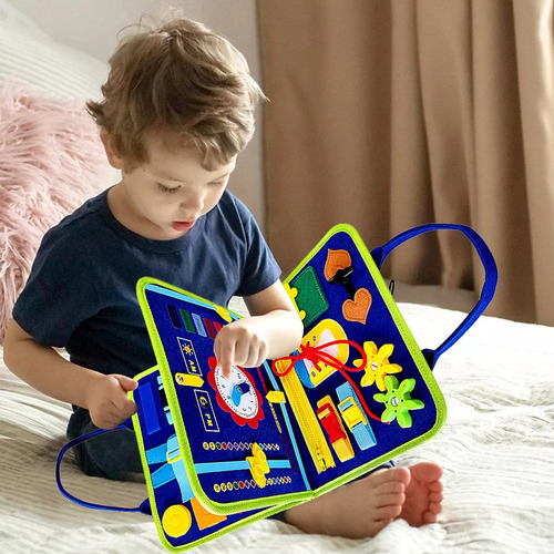 Generic Lc Set Juguetes Sensoriales Busy Board Para Niños