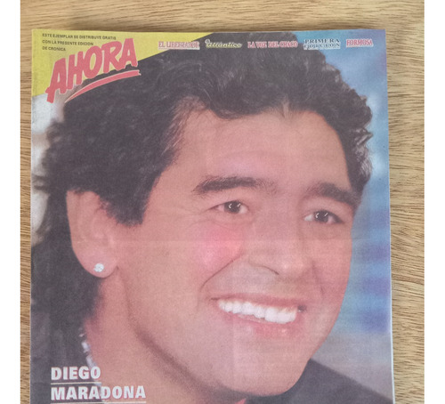 Revista Ahora Maradona Fabi Cantilo Xuxa Y Pele Arbol Furrie