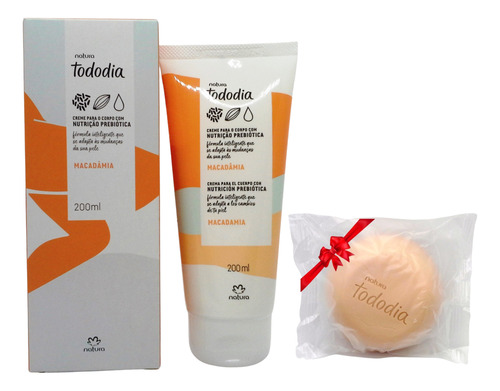 Natura Tododia Crema Corporal Macadamia Pomo + Jabon