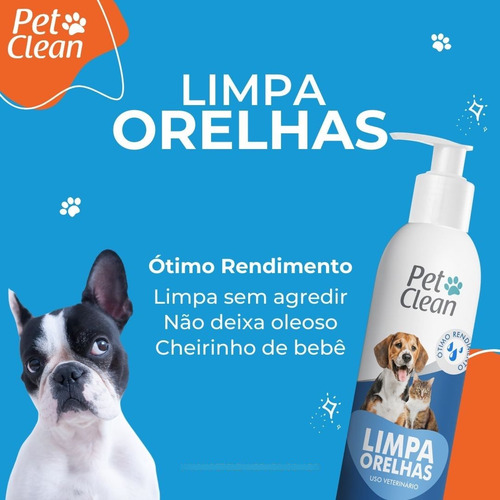 Limpa Patas, Lágrimas E Orelha + Hidratante Patas E Focinho