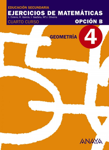 Libro - Ejerc.matematicas 4-4ºeso (opc.b) (geometria) 