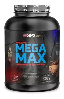 Mega Max 2.4 Kg Strawberry Cream Spx Nutrition Max