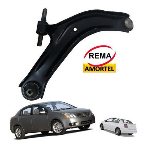 Imagem 3 de 7 de Bandeja Balança Nissan Sentra 2007 2008 2009 2010 2013 Par