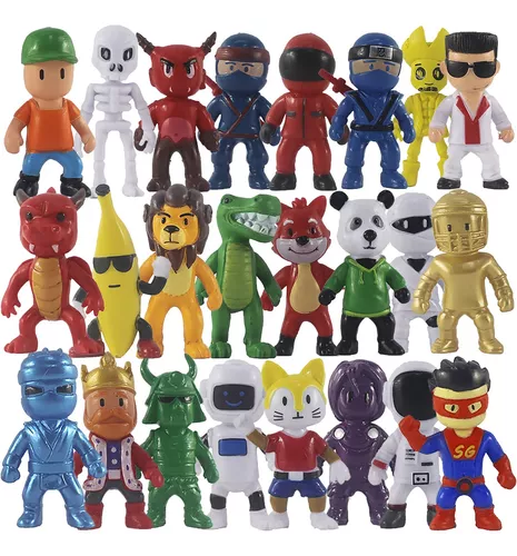 Kit 16 Bonecos Personagens Jogo Stumble Guys 7 Cm P/entrega