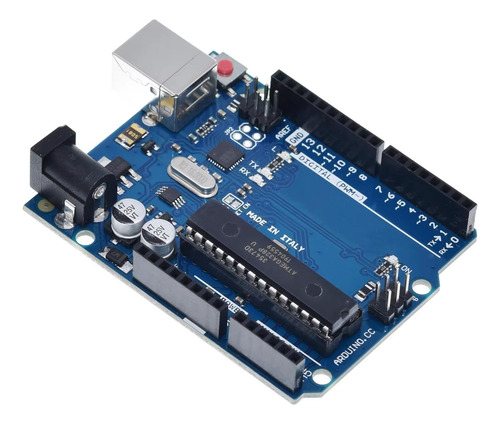 Uno R3 Compatível C/ Arduino+cabo Usb + Módulo Ultrassônico
