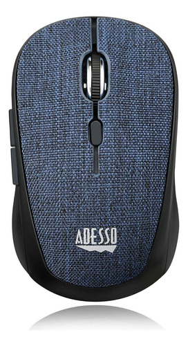 Mini Mouse Óptico Inalámbrico Tela Adesso Imouse S80l, Azul
