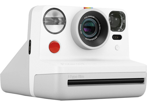 Polaroid Now Instant Film Camera (white)