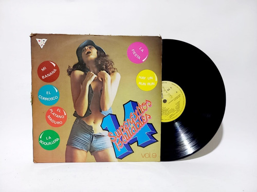 Disco Lp 14 Superexitos Bailables / Vol 9