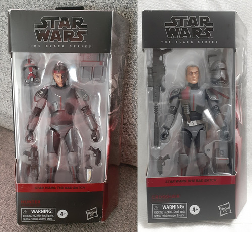 Hunter Crosshair Star Wars Black Series Bad Batch Clone Wars (Usado)