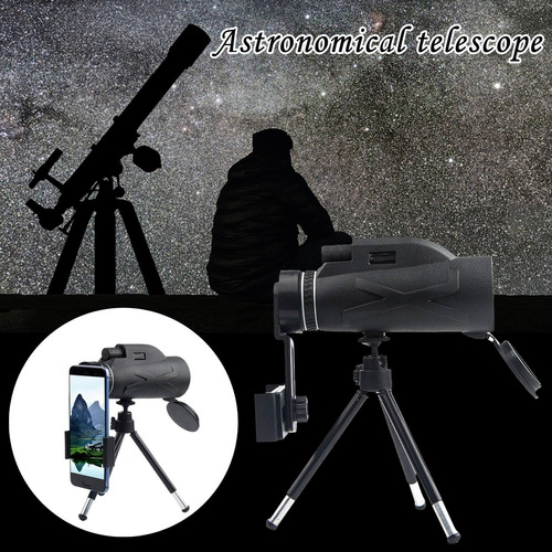 Monocular Starscope Teléfono Cámara Zoom Lente 80x100 Hd 