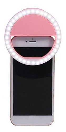 Aro De Luz Para Celular Selfie Recargable Cable Usb