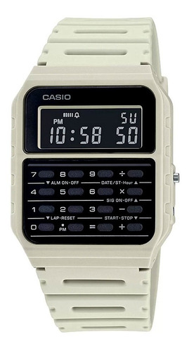 Relógio Casio Data Bank Branco Unissex Ca-53wf-8bdf-sc