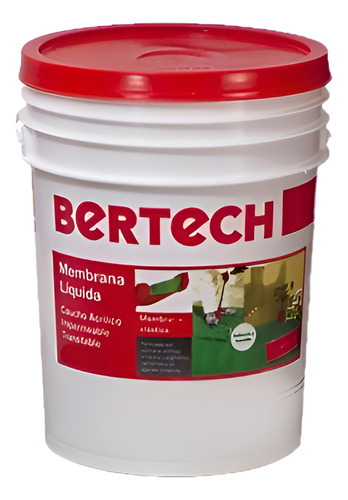Membrana Líquida Bertech Color Blanco 24 Kg