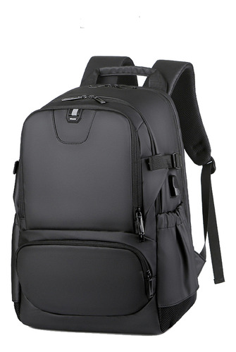 Mochila De Viaje Color Negro 35 L