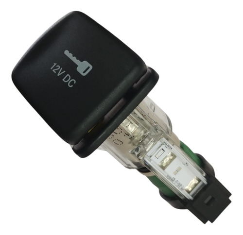 Tomada Moldura Plug Botão 12v Compass Renegade Toro 52056007