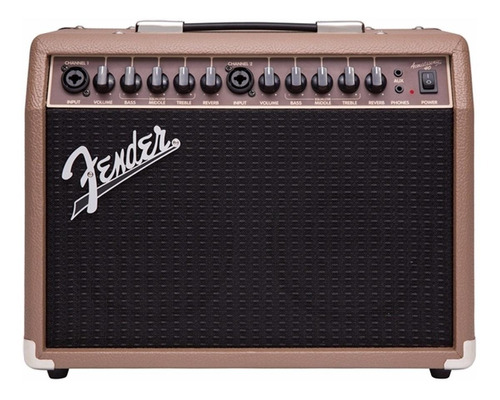 Amplificador Fender Acoustasonic 40 para guitarra de 40W color marrón/trigo 120V