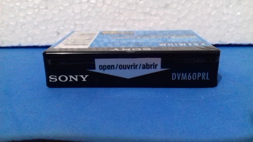 Mini Disc Md Sony Lacrado (japão) + Minicassete + Dvc Video (Usado)
