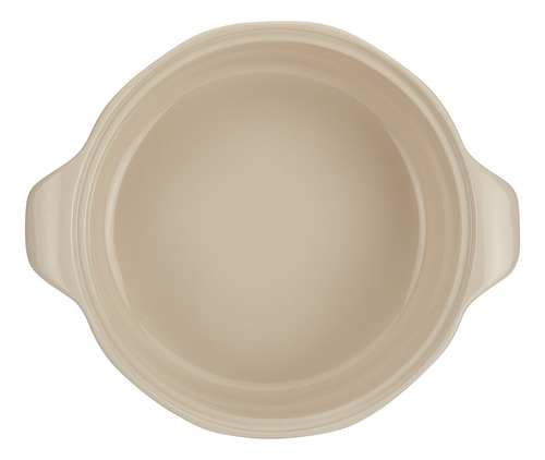 Plato Cacerola Con Tapa 2.37 Litros Vainilla Francesa